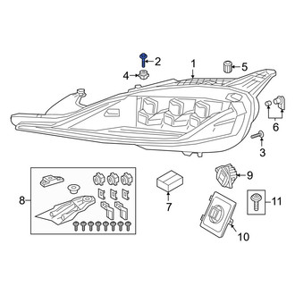 Toyota OE - Headlight Mounting Bolt