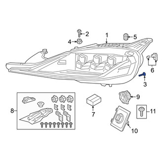 Toyota OE - Headlight Mounting Screw