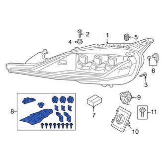 Toyota OE - Headlight Restoration Kit