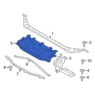 Toyota OE - Front Radiator Support Access Cover