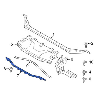 Toyota OE - Front Lower Radiator Support Tie Bar