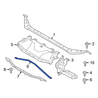 Toyota OE - Radiator Support Tie Bar Brace