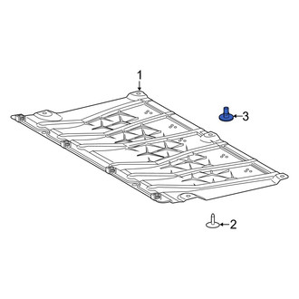 Toyota OE - Radiator Support Splash Shield Nut
