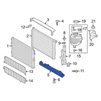 Toyota OE - Lower Radiator Support Air Deflector