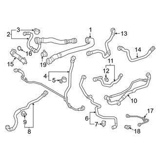Toyota OE - Cooling - Hoses & Pipes (3.0L)