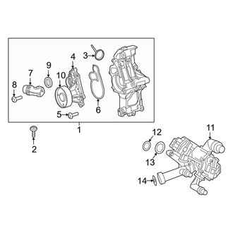 Toyota OE - Cooling - Water Pump (Primary), (3.0L)