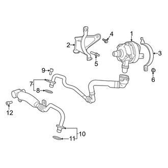 Toyota OE - Cooling - Water Pump (Auxiliary), (3.0L)