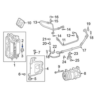 Toyota OE - A/C Condenser Spacer