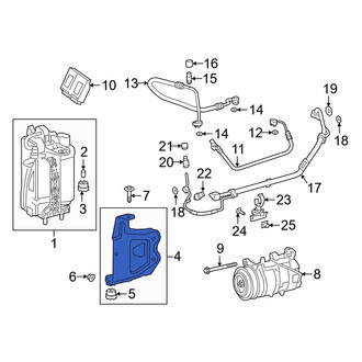 Toyota OE - A/C Condenser Mount