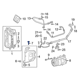 Toyota OE - A/C Condenser Mount Bolt