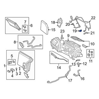 Toyota OE - HVAC Air Inlet Door Actuator