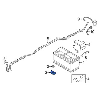 Toyota OE - Battery Hold Down