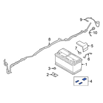 Toyota OE - Battery Insulator