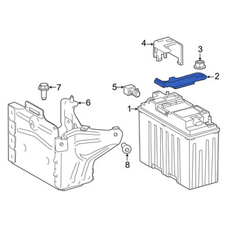 Toyota OE - Battery Hold Down Frame