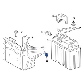 Toyota OE - Battery Tray Screw