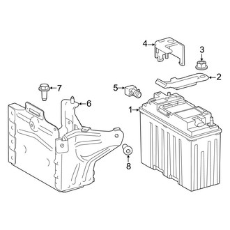Toyota OE - Electrical - Battery (Secondary)