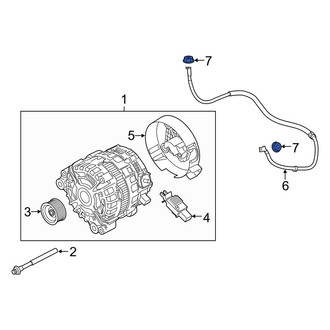 Toyota OE - Battery Cable Nut