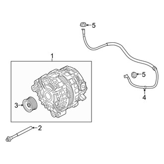 Toyota OE - Electrical - Alternator (2.0L)