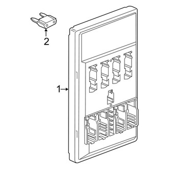 Toyota OE - Electrical Components (Body Domain Controller Fuse Box)
