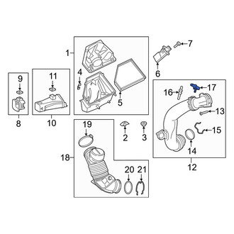 Toyota OE - Turbocharger Boost Sensor