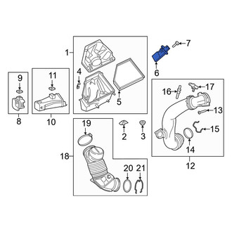 Toyota OE - Mass Air Flow Sensor