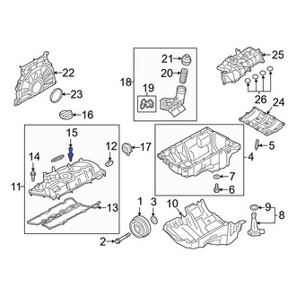 Toyota OE - Front Engine Cover Stud
