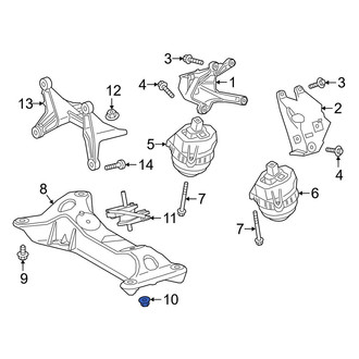 Toyota OE - Exhaust System Hanger Nut