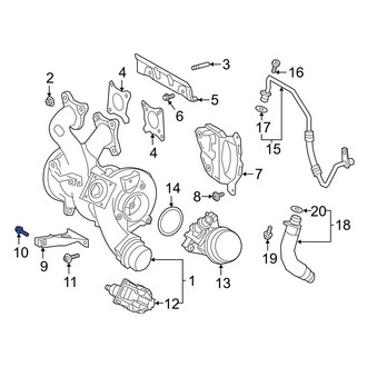 Toyota OE - Turbocharger Mounting Bolt