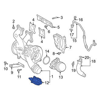 Toyota OE - Turbocharger Wastegate