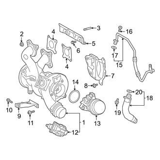 Toyota OE - Engine - Turbocharger & Components