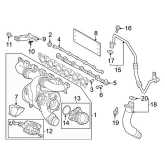Toyota OE - Turbocharger Mounting Bolt