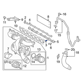 Toyota OE - Turbocharger Stud
