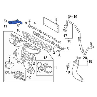 Toyota OE - Turbocharger Bracket