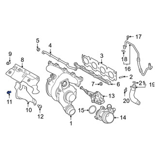 Toyota OE - Turbocharger Mount Heat Shield Bolt