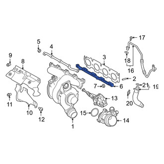 Toyota OE - Lower Turbocharger Bracket