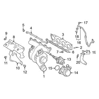 Toyota OE - Engine - Turbocharger & Components (2.0L)