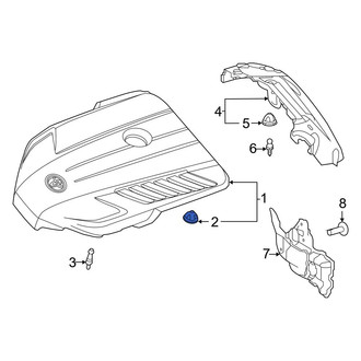 Toyota OE - Engine Cover Insulator