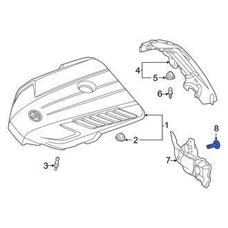 Toyota OE - Engine Appearance Cover Screw