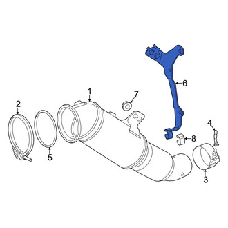 Toyota OE - Catalytic Converter Bracket