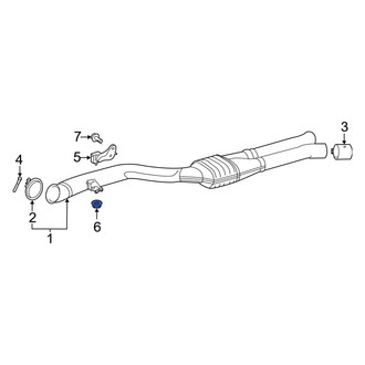 Toyota OE - Exhaust System Hanger Nut
