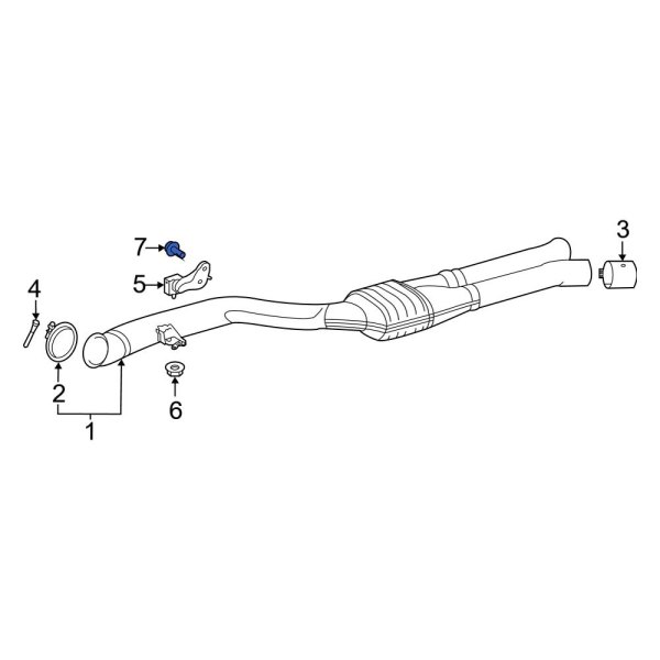 Exhaust System Hanger Bolt