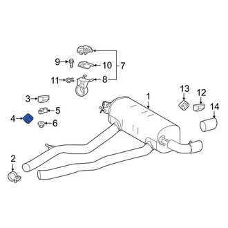 Toyota OE - Exhaust System Hanger