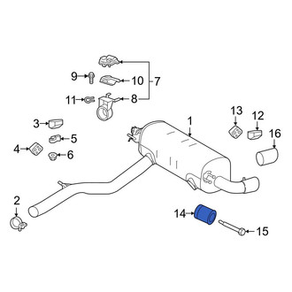 Toyota OE - Exhaust System Hanger