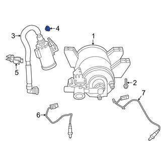 Toyota OE - Evaporative Emissions System Line Nut