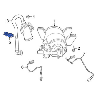 Toyota OE - Evaporative Emissions System Line Hold Down