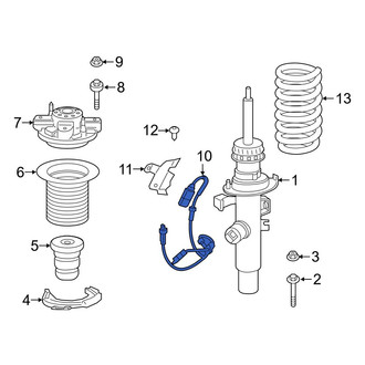 Toyota OE - Rear Suspension Self-Leveling Wiring Harness
