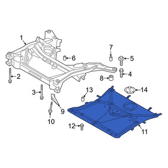 Toyota OE - Front Radiator Support Splash Shield