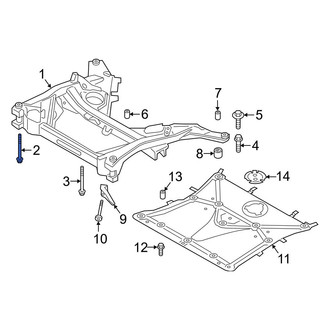 Toyota OE - Front Suspension Crossmember Bolt