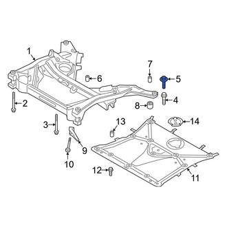 Toyota OE - Rear Suspension Crossmember Bolt