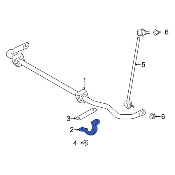 Suspension Stabilizer Bar Bracket